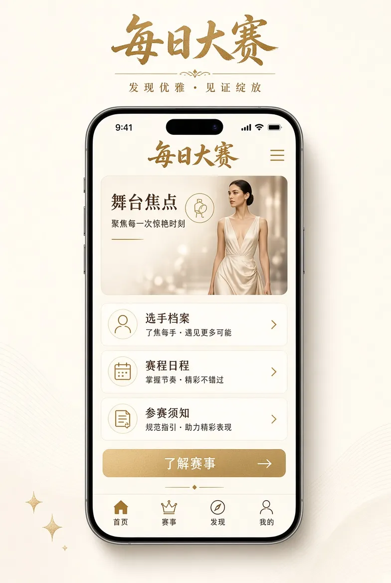 每日大赛移动端赛事浏览